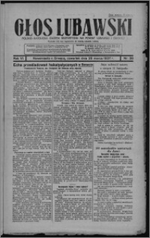 Głos Lubawski : polsko-katolicka gazeta bezpartyjna na powiat lubawski i okolice 1937.03.25, R. 6 [i.e. 4], nr 36