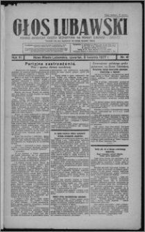 Głos Lubawski : polsko-katolicka gazeta bezpartyjna na powiat lubawski i okolice 1937.04.08, R. 6 [i.e. 4], nr 41