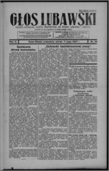 Głos Lubawski : polsko-katolicka gazeta bezpartyjna na powiat lubawski i okolice 1937.05.11, R. 6 [i.e. 4], nr 54