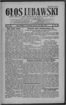 Głos Lubawski : polsko-katolicka gazeta bezpartyjna na powiat lubawski i okolice 1937.05.22, R. 6 [i.e. 4], nr 58 + Dodatek Rolniczy nr 17