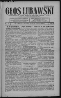 Głos Lubawski : polsko-katolicka gazeta bezpartyjna na powiat lubawski i okolice 1937.06.08, R. 6 [i.e. 4], nr 65