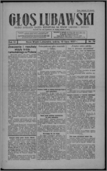 Głos Lubawski : polsko-katolicka gazeta bezpartyjna na powiat lubawski i okolice 1937.07.10, R. 4, nr 79