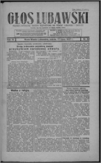 Głos Lubawski : polsko-katolicka gazeta bezpartyjna na powiat lubawski i okolice 1937.07.17, R. 4, nr 82