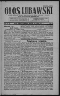 Głos Lubawski : polsko-katolicka gazeta bezpartyjna na powiat lubawski i okolice 1937.07.20, R. 4, nr 83