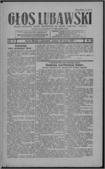 Głos Lubawski : polsko-katolicka gazeta bezpartyjna na powiat lubawski i okolice 1937.07.24, R. 4, nr 85