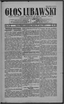 Głos Lubawski : polsko-katolicka gazeta bezpartyjna na powiat lubawski i okolice 1937.07.27, R. 4, nr 86