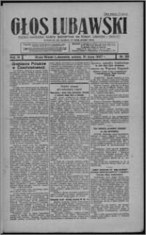 Głos Lubawski : polsko-katolicka gazeta bezpartyjna na powiat lubawski i okolice 1937.07.31, R. 4, nr 88