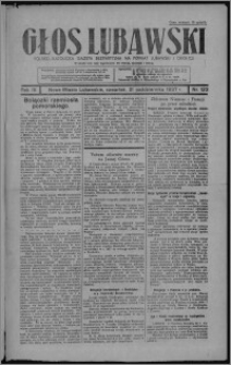 Głos Lubawski : polsko-katolicka gazeta bezpartyjna na powiat lubawski i okolice 1937.10.21, R. 4, nr 123