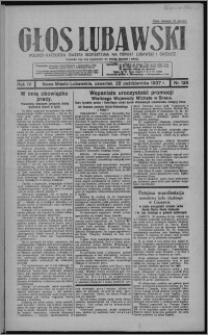 Głos Lubawski : polsko-katolicka gazeta bezpartyjna na powiat lubawski i okolice 1937.10.28, R. 4, nr 126