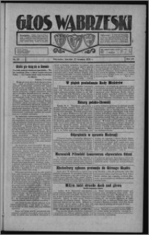 Głos Wąbrzeski 1928.09.20, R. 8, nr 110