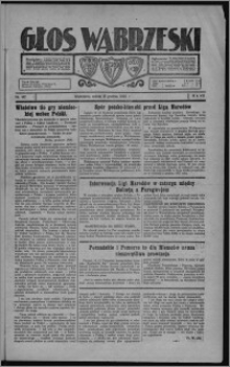 Głos Wąbrzeski 1928.12.15, R. 8, nr 147 + nowela