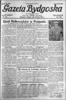 Gazeta Bydgoska 1929.07.28 R.8 nr 172
