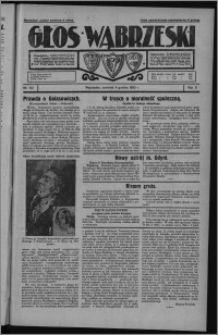 Głos Wąbrzeski 1930.12.04, R. 10, nr 142