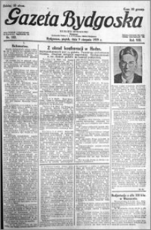 Gazeta Bydgoska 1929.08.09 R.8 nr 182
