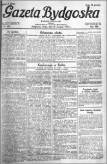 Gazeta Bydgoska 1929.08.14 R.8 nr 186
