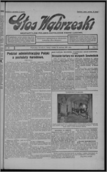 Głos Wąbrzeski : bezpartyjne polsko-katolickie pismo ludowe 1931.06.13, R. 11, nr 69