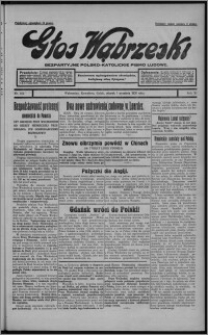 Głos Wąbrzeski : bezpartyjne polsko-katolickie pismo ludowe 1931.09.01, R. 11, nr 102