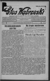 Głos Wąbrzeski : bezpartyjne polsko-katolickie pismo ludowe 1931.09.12, R. 11, nr 107