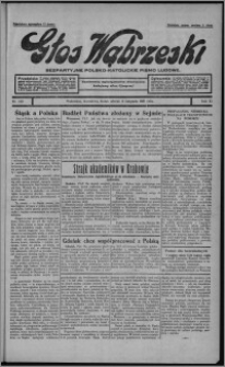 Głos Wąbrzeski : bezpartyjne polsko-katolickie pismo ludowe 1931.11.03, R. 11, nr 129