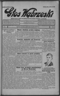 Głos Wąbrzeski : bezpartyjne polsko-katolickie pismo ludowe 1931.12.05, R. 11, nr 143