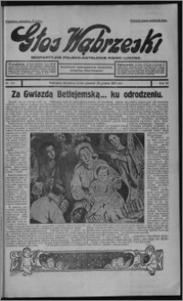 Głos Wąbrzeski : bezpartyjne polsko-katolickie pismo ludowe 1931.12.24, R. 11, nr 151