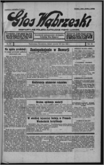 Głos Wąbrzeski : bezpartyjne polsko-katolickie pismo ludowe 1932.07.28, R. 12, nr 87
