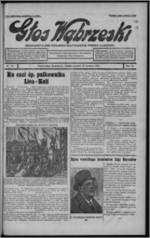 Głos Wąbrzeski : bezpartyjne polsko-katolickie pismo ludowe 1932.09.22, R. 12, nr 110