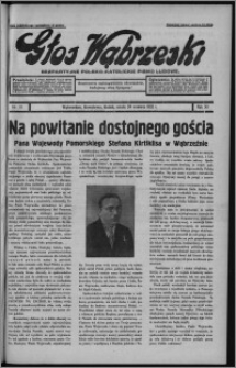 Głos Wąbrzeski : bezpartyjne polsko-katolickie pismo ludowe 1932.09.24, R. 12, nr 111 + Dział Rolniczy nr 28