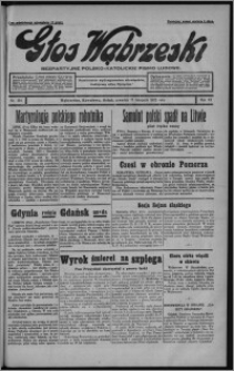 Głos Wąbrzeski : bezpartyjne polsko-katolickie pismo ludowe 1932.11.17, R. 12, nr 134