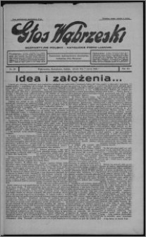Głos Wąbrzeski : bezpartyjne polsko-katolickie pismo ludowe 1933.03.07, R. 13, nr 28