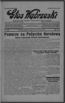 Głos Wąbrzeski : bezpartyjne polsko-katolickie pismo ludowe 1933.09.19, R. 12[!], nr 110