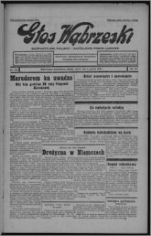 Głos Wąbrzeski : bezpartyjne polsko-katolickie pismo ludowe 1933.12.05, R. 12[!], nr 143