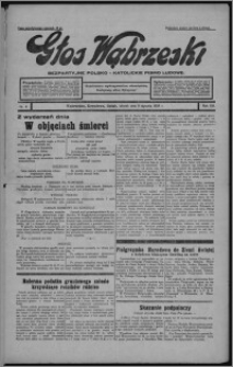 Głos Wąbrzeski : bezpartyjne polsko-katolickie pismo ludowe 1934.01.09, R. 13[!], nr 4