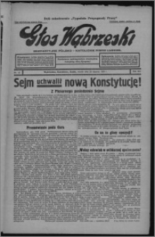 Głos Wąbrzeski : bezpartyjne polsko-katolickie pismo ludowe 1934.01.30, R. 13[!], nr 13