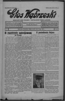Głos Wąbrzeski : bezpartyjne polsko-katolickie pismo ludowe 1934.02.08, R. 13[!], nr 17