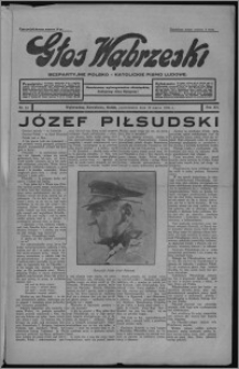 Głos Wąbrzeski : bezpartyjne polsko-katolickie pismo ludowe 1934.03.19, R. 13[!], nr 34