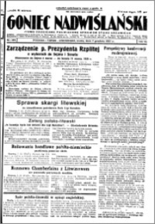 Goniec Nadwiślański 1927.12.07 R. 3 nr 281