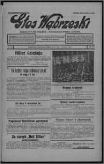 Głos Wąbrzeski : bezpartyjne polsko-katolickie pismo ludowe 1934.08.11, R. 13[!], nr 94