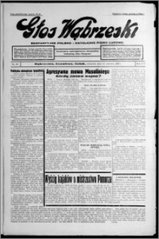 Głos Wąbrzeski : bezpartyjne polsko-katolickie pismo ludowe 1935.06.13, R. 16, nr 69