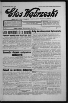 Głos Wąbrzeski : bezpartyjne polsko-katolickie pismo ludowe 1935.11.05, R. 16, nr 131