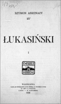 Łukasiński. T. 1