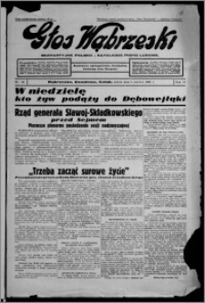 Głos Wąbrzeski : bezpartyjne polsko-katolickie pismo ludowe 1936.06.06, R. 17, nr 65