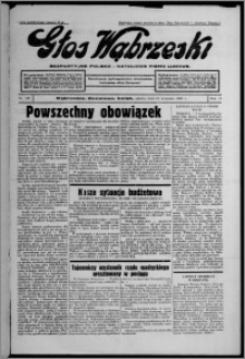 Głos Wąbrzeski : bezpartyjne polsko-katolickie pismo ludowe 1936.09.19, R. 17, nr 109
