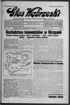 Głos Wąbrzeski : bezpartyjne polsko-katolickie pismo ludowe 1936.10.08, R. 17, nr 117