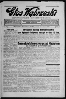 Głos Wąbrzeski : bezpartyjne polsko-katolickie pismo ludowe 1936.11.05, R. 17, nr 129