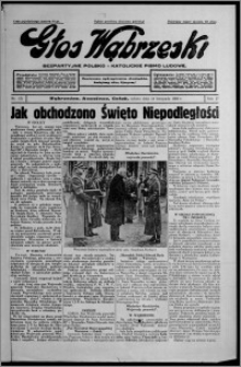 Głos Wąbrzeski : bezpartyjne polsko-katolickie pismo ludowe 1936.11.14, R. 17, nr 133 + Świat Kobiecy nr 7