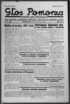 Głos Pomorza : dawniej "Głos Wąbrzeski" : pismo społeczne, gospodarcze, oświatowe i polityczne dla wszystkich stanów 1937.04.24, R. 19[!], nr 47