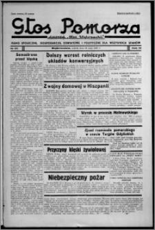 Głos Pomorza : dawniej "Głos Wąbrzeski" : pismo społeczne, gospodarcze, oświatowe i polityczne dla wszystkich stanów 1937.05.29, R. 19[!], nr 60 + Świat Kobiecy nr 11, Niedziela nr 22