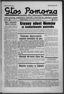 Głos Pomorza : dawniej "Głos Wąbrzeski" : pismo społeczne, gospodarcze, oświatowe i polityczne dla wszystkich stanów 1937.06.03, R. 19[!], nr 62