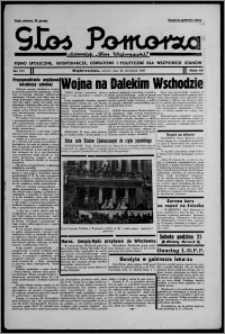 Głos Pomorza : dawniej "Głos Wąbrzeski" : pismo społeczne, gospodarcze, oświatowe i polityczne dla wszystkich stanów 1937.09.25, R. 19[!], nr 111 + Niedziela nr 38